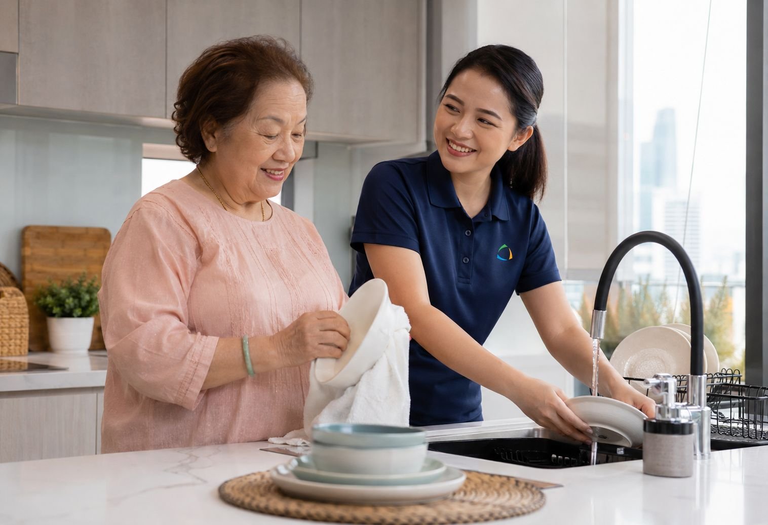 Home care support in the home