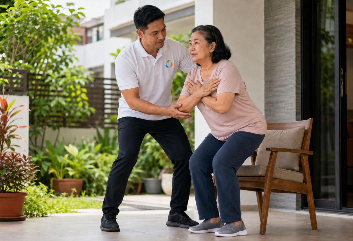 People at risk of falls