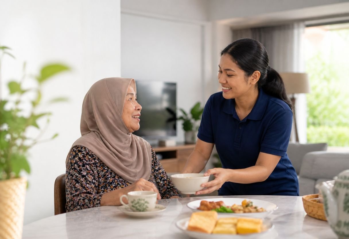 Support with daily routines at home