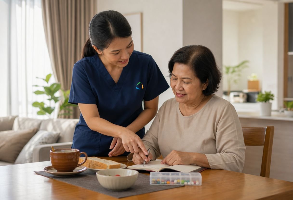 Home care support at home